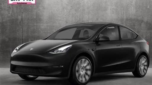 TESLA MODEL Y 2021 5YJYGDEEXMF213149 image